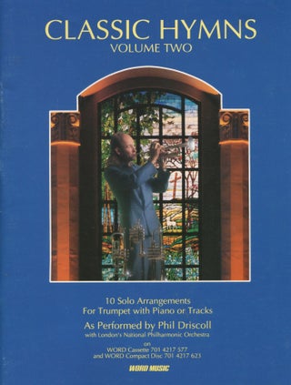 Item #10249 Classic Hymns: Volume Two; 10 solo arrangements for trumpet with piano or tracks....