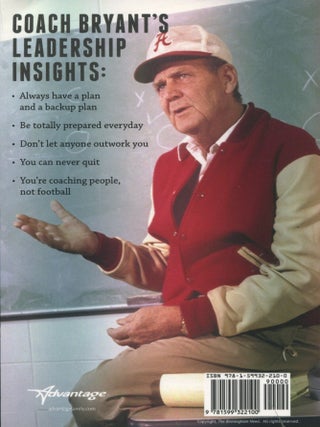 Bear Bryant on Leadership; life lessons from a six-time National Championship coach
