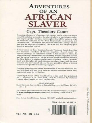 Adventures of an African Slaver