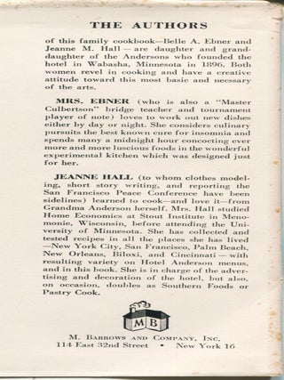 500 Recipes by Request; from Mother Anderson's famous Dutch kitchens