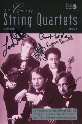 Item #10670 21st Century String Quartets; Volume 1. Edith Eisler