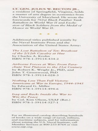 Becton; autobiography of a soldier and public servant