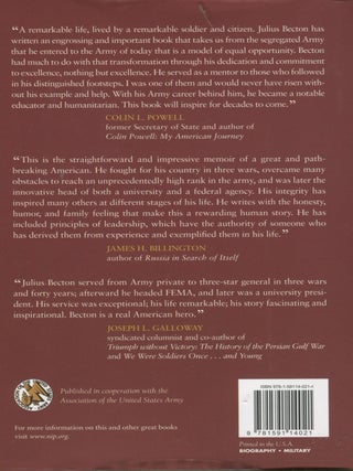Becton; autobiography of a soldier and public servant