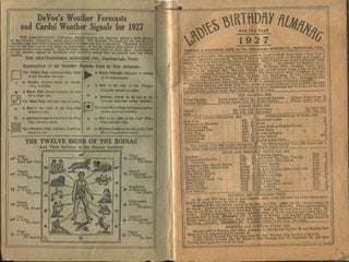 Ladies Birthday Almanacs; set of three from 1926 to 1986