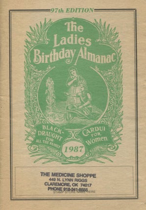Ladies Birthday Almanacs; set of three from 1926 to 1986