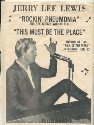 Rockin' Pneumonia and the Boogie Woogie Flu; This Must Be the Place. Jerry Lee Lewis.