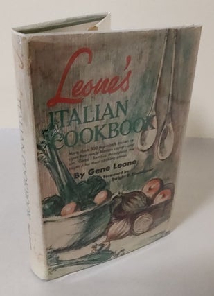 Item #11067 Leone's Italian Cookbook. Gene Leone