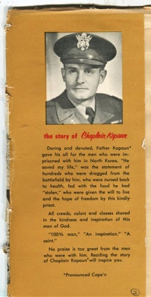 The Story of Chaplain Kapaun; patriot priest of the Korean conflict