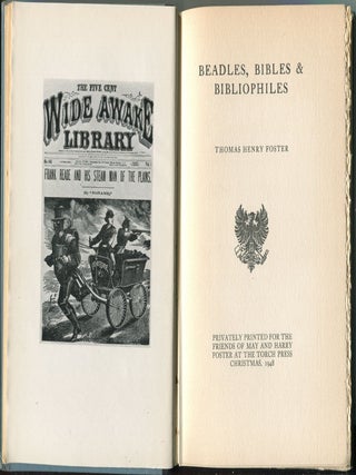 Beadles, Bibles & Bibliophiles
