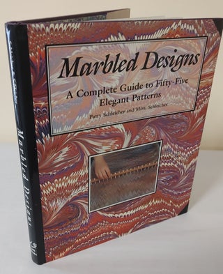 Item #11353 Marbled Designs; a complete guide to fifty-five elegant patterns. Patty Schleicher,...