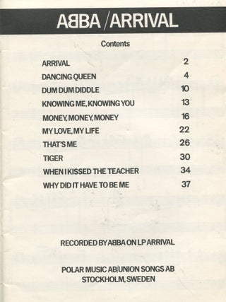 ABBA/Arrival