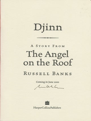 Djinn; a story from 'The Angel on the Roof'