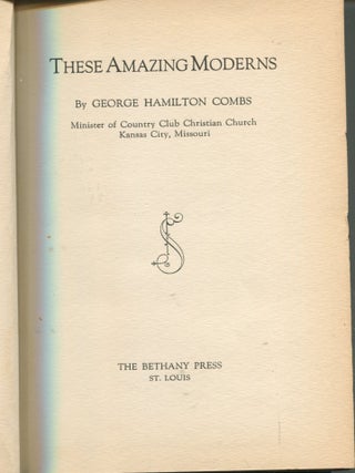 These Amazing Moderns