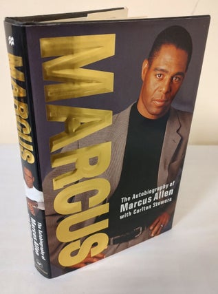 Item #11580 Marcus; the autobiography of Marcus Allen. Marcus Allen, Carlton Stowers