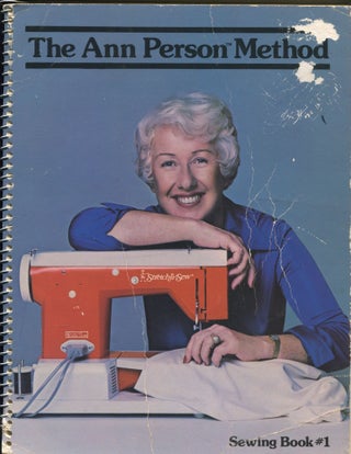 Item #11836 The Ann Person Method; sewing book #1. Ann Person