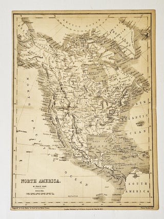 Item #11889 North America Map. Francis Young