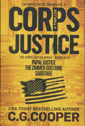 Item #11910 Corps Justice Series; Books 10-12. C. G. Cooper