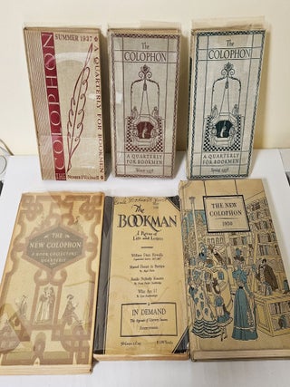 Item #11957 Book and Book Collecting Journals