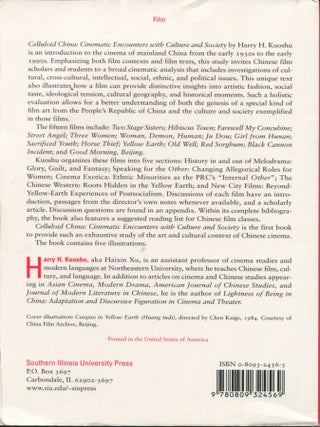 Celluloid China; cinematic encounters with culture and society