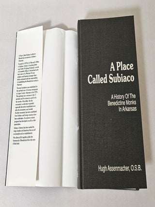 A Place Called Subiaco; a history of the Benedictine monks in Arkansas