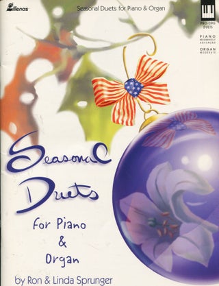 Item #12448 Seasonal Duets; for piano & organ. Ron Sprunger, Linda Sprunger