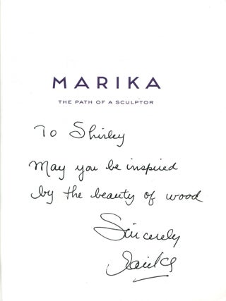 Marika; the path of a sculptor