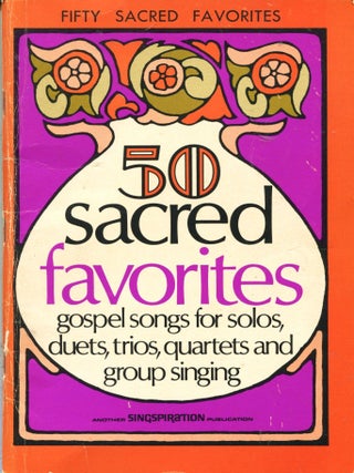 Item #12599 50 Sacred Favorites. Norman Johnson, compiler