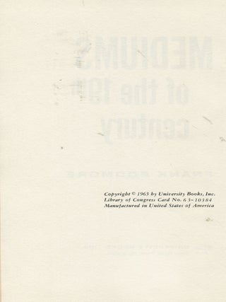 Mediums of the 19th Century; 2 volume set