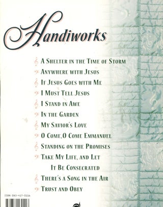 Handiworks; Finely Crafted Arrangements for Solo Piano