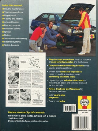 Mazda 626 & MX-6 1983 thru 1992