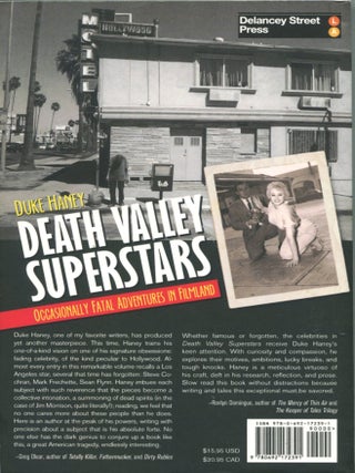 Death Valley Superstars; occasionally fatal adventures in filmland