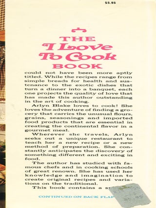 The I Love to Cook Book