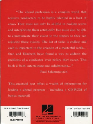 Beyond Singing; blueprint for the exceptional choral program