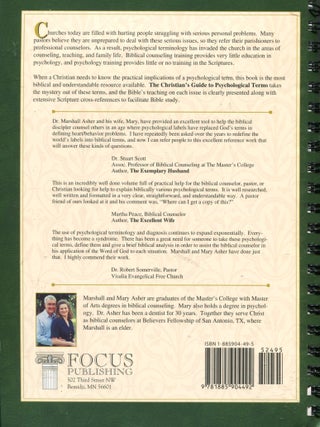 The Christian's Guide to Psychological Terms