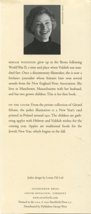 Yiddish; a nation of words