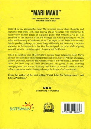 "Mari Mavu"; classic stories from the African soil for the evolving young humans around the world
