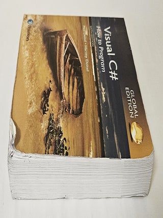 Visual C#; How to Program, Global Edition