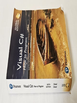 Visual C#; How to Program, Global Edition