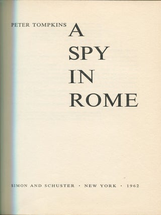 A Spy in Rome