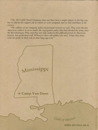 White Captain, Black Troops; stories of World War II