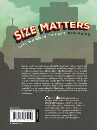 Size Matters; why we love to hate big food
