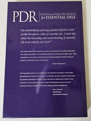 PDR People's Desk Reference for Essential Oils
