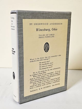 Item #14256 Winesburg, Ohio; a group of tales of Ohio small town life. Sherwood Anderson