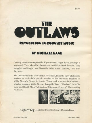 The Outlaws; revolution in country music