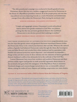 The Democratic Collapse; how gender politics broke a party and a nation, 1856-1861