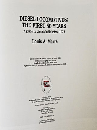 The Diesel's First 50 Years; a guide to diesels built before 1972