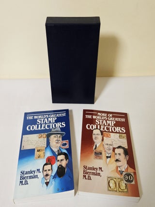 Item #14561 The World's Greatest Stamp Collectors Box Set. Stanley M. Bierman