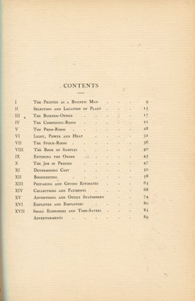 Starting a Printing-Office; being a hand-book for those about to establish themselves in the printing business and for those already established