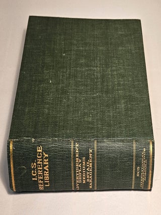 I.C.S. Reference Library; a series of textbooks prepared for the students of the international correspondence schools....