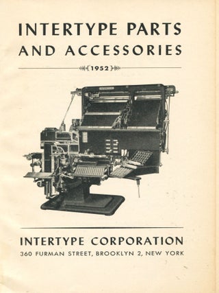 Intertype Parts and Accessories